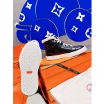 Hermes fur lining Kelly buckle casual shoes