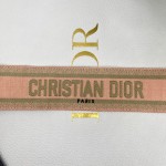 Dior pink letter shoulder strap