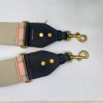 Dior pink letter shoulder strap