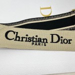 Dior letters black shoulder strap