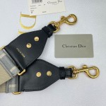 Dior Monogram Grey Shoulder Strap