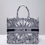 DIOR TOTE oblique vintage print