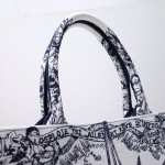 DIOR TOTE oblique vintage print