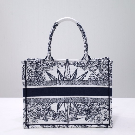 DIOR TOTE oblique vintage print