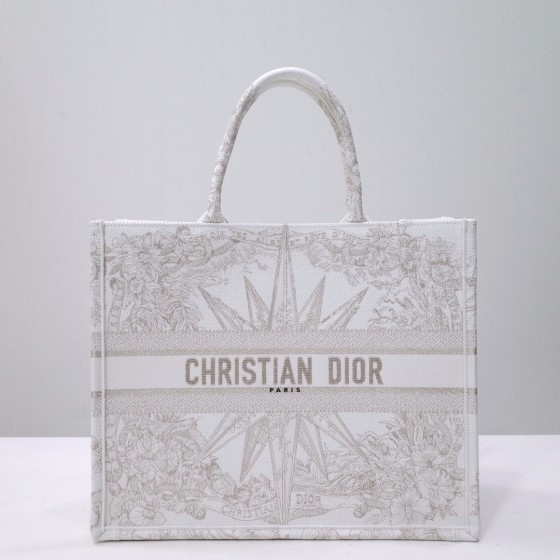 DIOR TOTE oblique vintage print