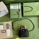 GUCCI Diana Bamboo Mini Tote Bag Model: 715775