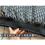 Dior three-dimensional woven jacquard threaded heavy work jacket