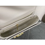 CELINE Leather Chain Saddle Bag~Model: 110973