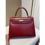 Kelly25 wine red gold box