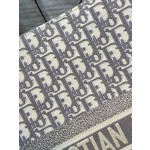 DIOR TOTE classic old flower embroidery