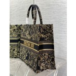 DIOR TOTE Limited Edition Gold Silk Line Collection