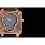 BR01SKULLBRONZE New Skull Bronze BR01 Watch