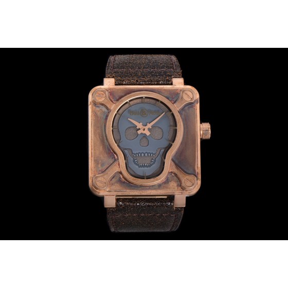 BR01SKULLBRONZE New Skull Bronze BR01 Watch