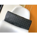Louis Vuitton M46451 black flower as Sac Plat series