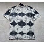 Louis Vuitton Four Leaf Grass Twisted Dyed Round Neck Short Sleeve