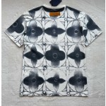 Louis Vuitton Four Leaf Grass Twisted Dyed Round Neck Short Sleeve