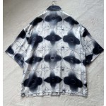 Louis Vuitton Four Leaf Grass Twisted Print Short Sleeve Shirt