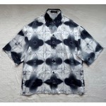 Louis Vuitton Four Leaf Grass Twisted Print Short Sleeve Shirt