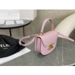 CELINE Leather Mini Saddle Bag Model: 10L063