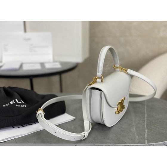 CELINE Leather Mini Saddle Bag Model: 10L063