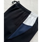 Balenciaga Blue and White 3M Embroidered Sports Casual Shorts