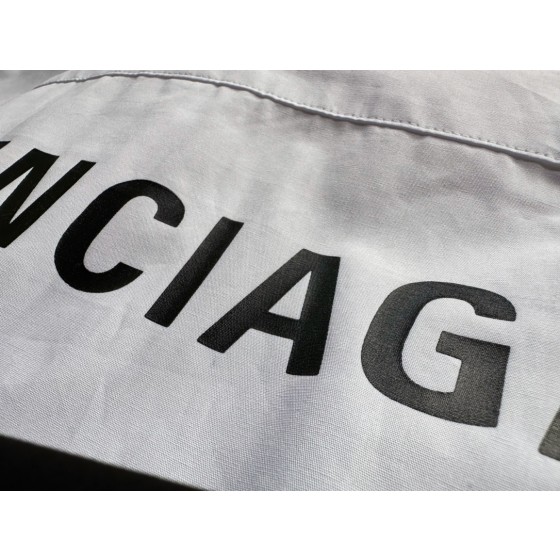 Balenciaga Back letter printed shirt