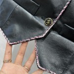 CHANEL patchwork vest jacket
