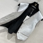 CHANEL patchwork vest jacket