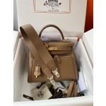 Kelly Lakis 28cm DO Weimaraner gold buckle imported swift leather hand-sewn wax thread