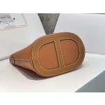 Pig's Nose Vegetable Basket Gold Brown Gold Buckle In the loop-18cm waxed thread