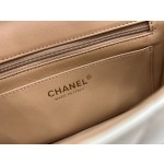 CHANEL 3P Latest Mini CF Handle Handbag AS2431 Contrast Sheepskin