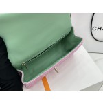 CHANEL 3P Latest Mini CF Handle Handbag AS2431 Contrast Sheepskin