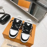Louis Vuitton couple's runway show new basketball sneakers