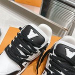 Louis Vuitton couple's runway show new basketball sneakers