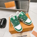 Louis Vuitton couple's runway show new basketball sneakers