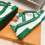 Louis Vuitton couple's runway show new basketball sneakers