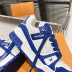 Louis Vuitton couple's runway show new basketball sneakers