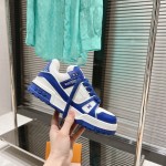 Louis Vuitton couple's runway show new basketball sneakers