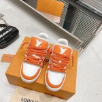 Louis Vuitton couple's runway show new basketball sneakers