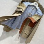 Loewe Vintage Denim Short Hooded Jacket Coat
