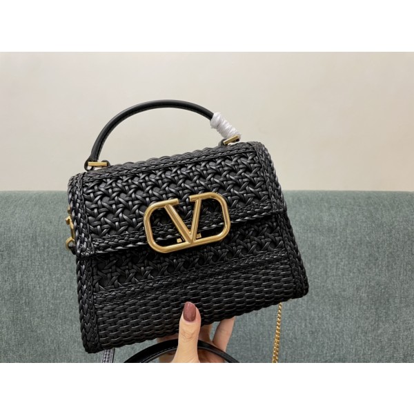 Valentino Handwoven Briefcase Model 0530 Woven