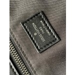 Louis Vuitton M46452 black flower briefcase handbag series