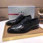 Prada genuine leather business suit shoes