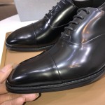 Prada genuine leather business suit shoes
