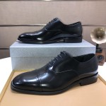 Prada genuine leather business suit shoes