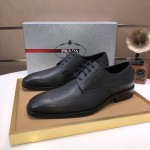 Prada genuine leather business suit shoes