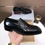 Prada genuine leather business suit shoes