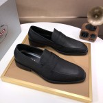 Prada genuine leather business suit shoes
