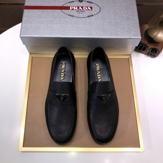 Prada genuine leather business suit shoes