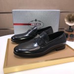 Prada genuine leather business suit shoes